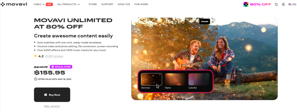 Movavi Discount Page