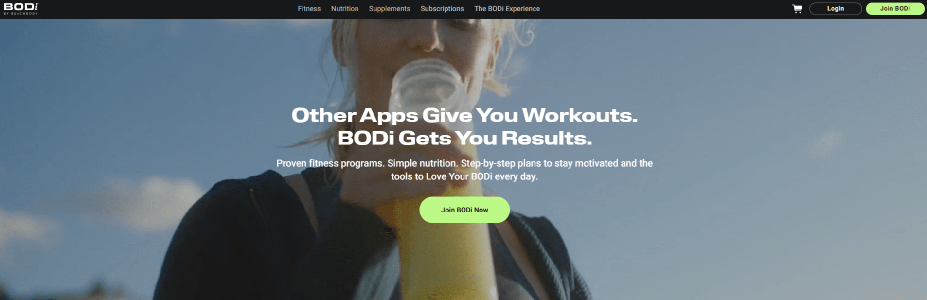 BODi Homepage