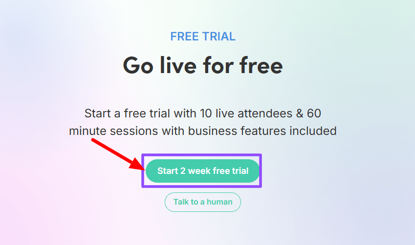 Crowdcast Pricing Page