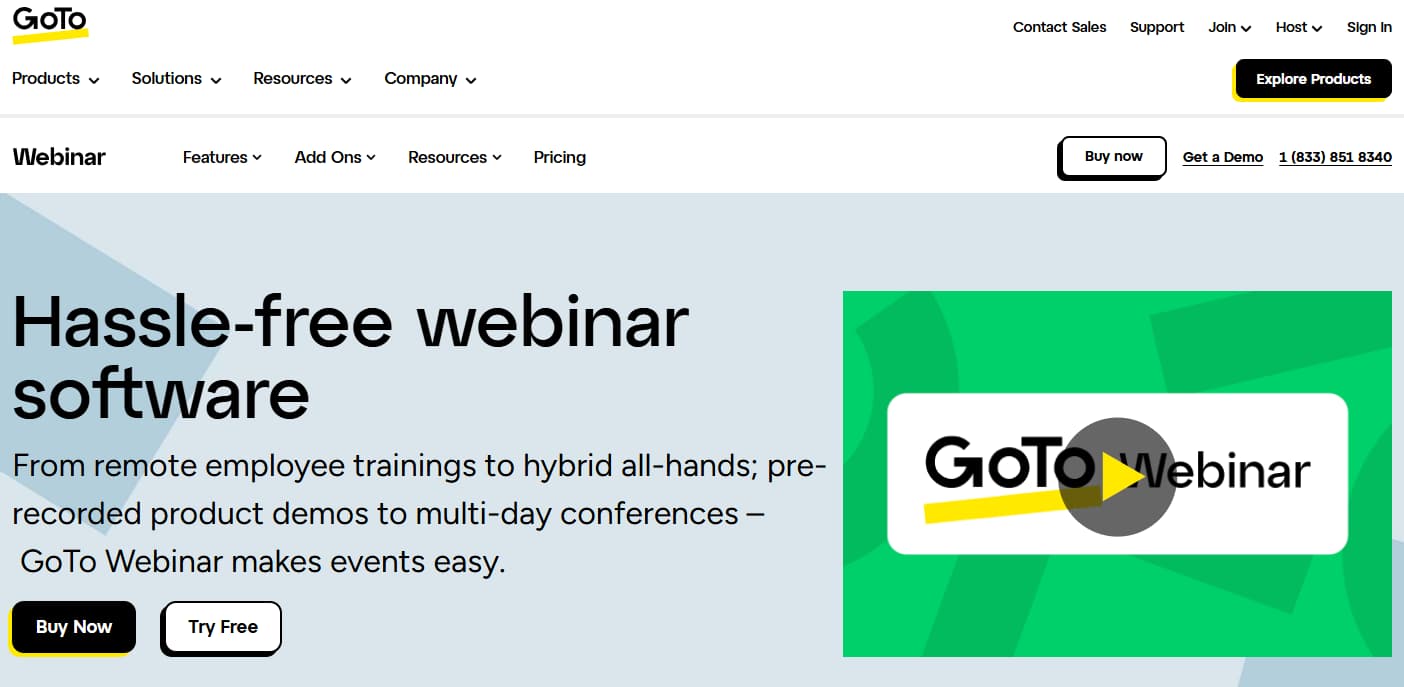 GoTo Webinar Homepage GoTo Webinar Homepage