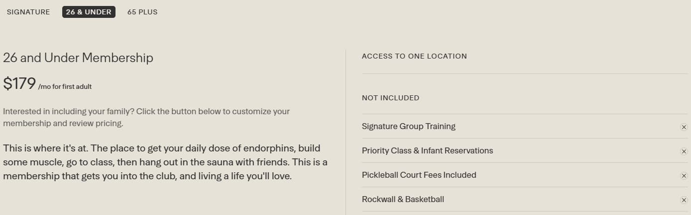 Lifetime Fitness Memberships Westminster
