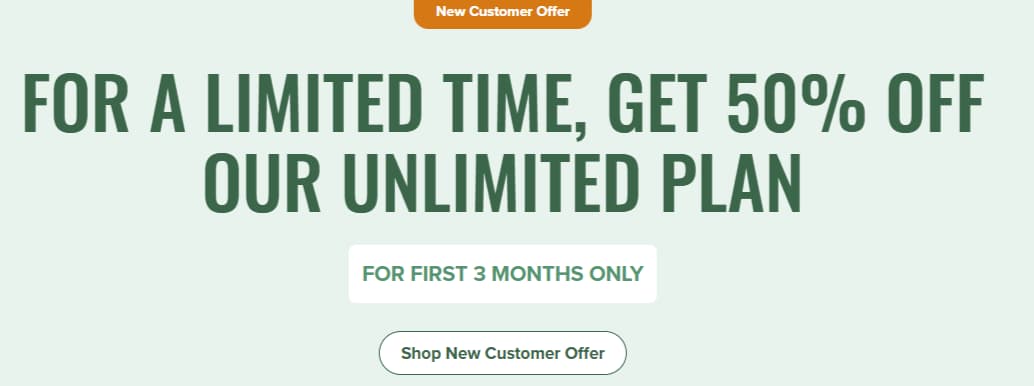 Mint Mobile Discount Page