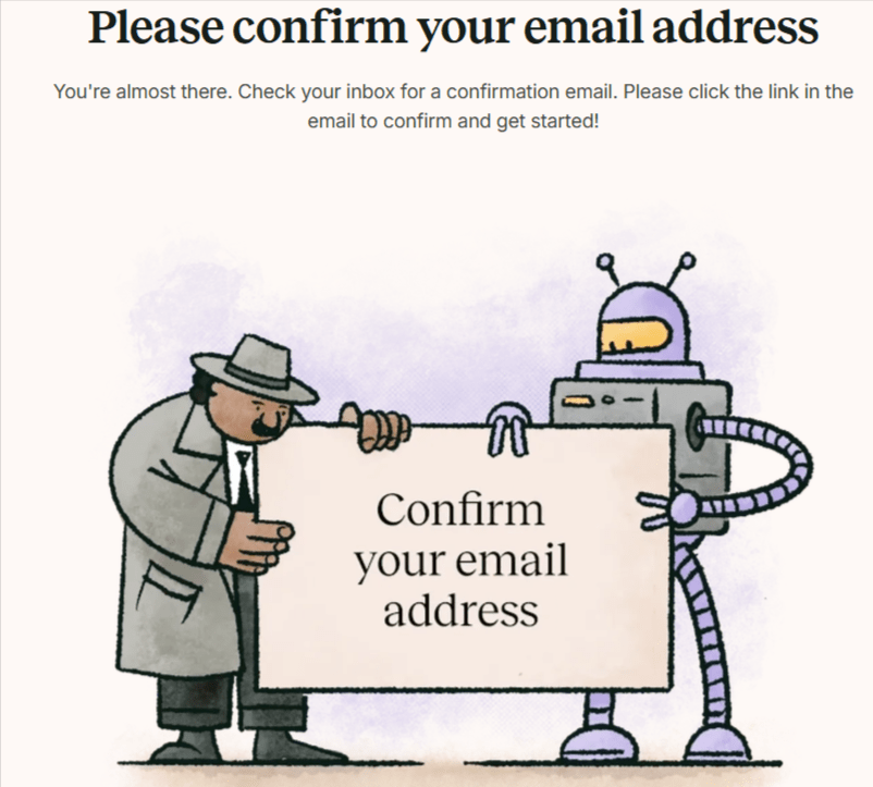 ProWritingAid Confirmation Email Sent