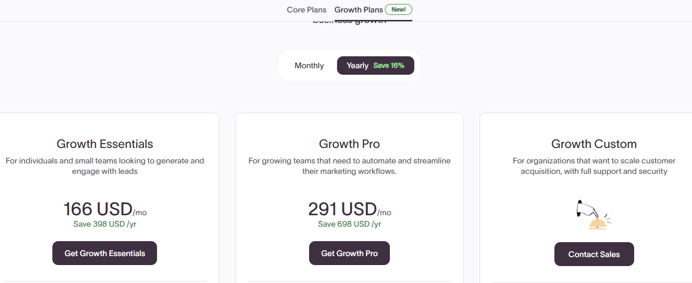 Typeform Growth Plans