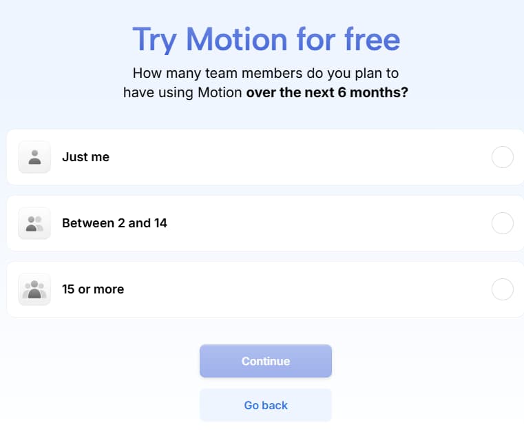 Motion Free Trial Members